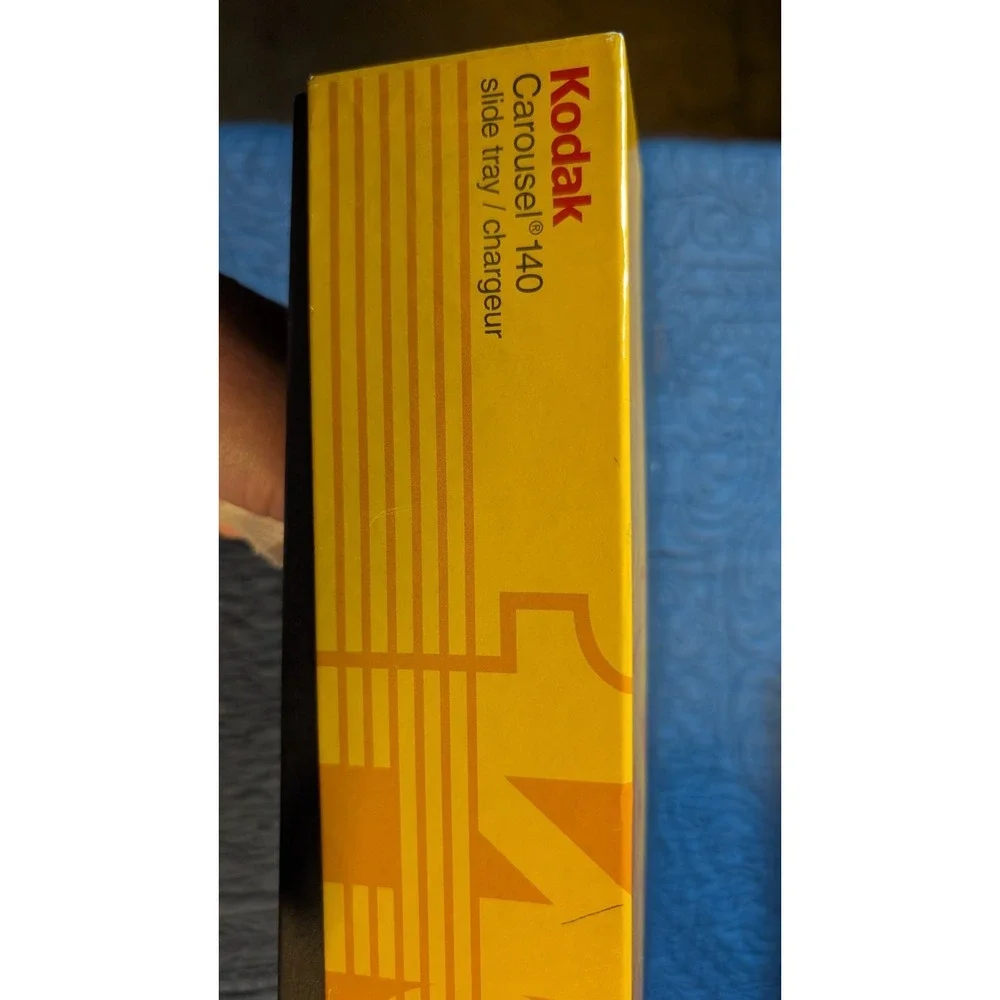 Kodak Carousel 140 Slide Tray w/ Box Vintage Projector Tray CAT 899 5193